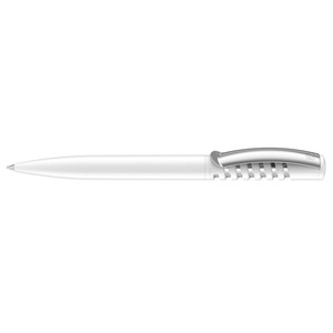 фото ШР New Spring Polished белый white с металлическим клипом