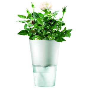 фото Горшок для растений Flowerpot, фарфоровый, голубой