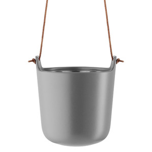 фото Горшок для растений Flowerpot, подвесной, серый