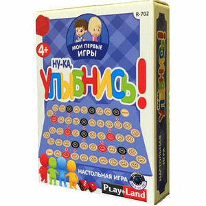 фото Настольная игра «Мои первые игры. Ну-ка, улыбнись!»