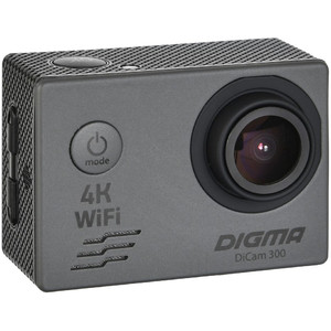 фото Экшн-камера Digma DiCam 300, серая