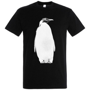фото Футболка мужская Like a Penguin, черная