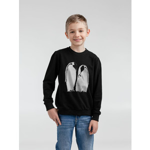 фото Свитшот детский Like a Penguin, черный