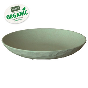 фото Тарелка суповая Club Organic, зеленая