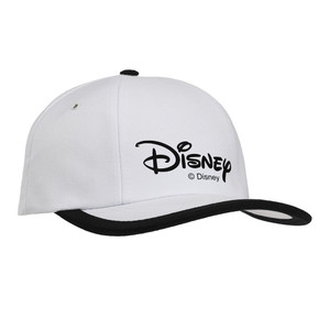 фото Бейсболка Disney, белая с черным кантом