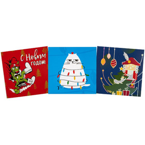 фото Набор Warmest Wishes: 3 открытки с конвертами