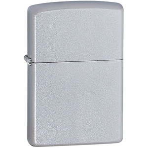 фото Зажигалка Zippo Classic Satin, серебристая