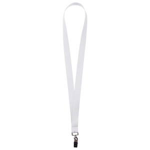 фото Лента для бейджа Neckband, белая