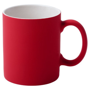 фото Кружка Sippy c покрытием софт-тач, ярко-красная